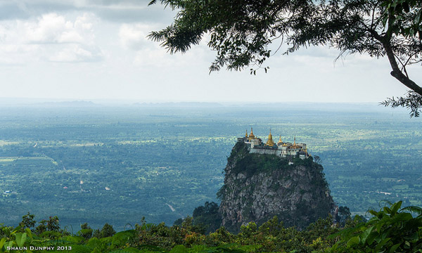 Mount Popa, Bagan, Myanmar