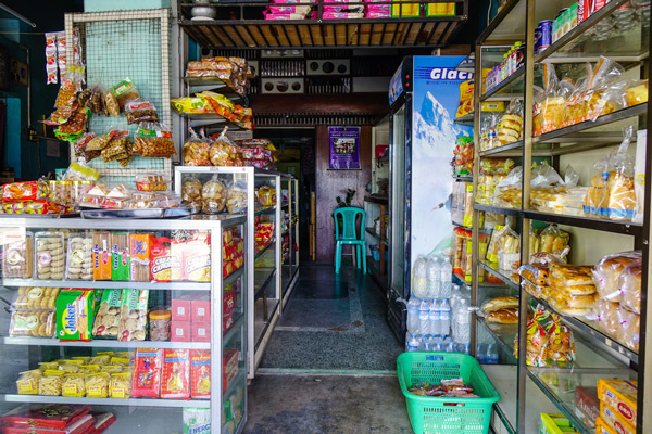 Lebensmittelgeschäft in Myanmar